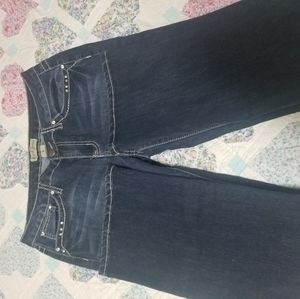 Levi's boot cut, size 8 long jeans
